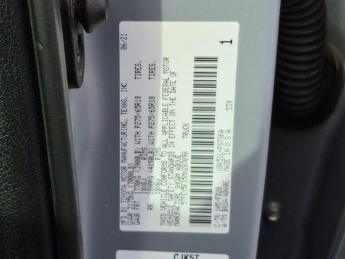 Used 2021 Toyota Tundra SR5 w/ TRD Off-Road Package image 24