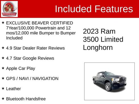 Used 2023 RAM 3500 Limited image 4