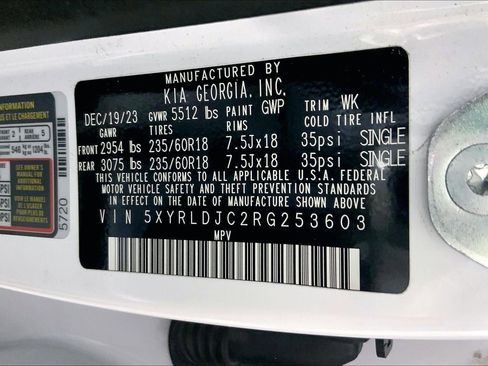 Certified 2024 Kia Sorento S image 31