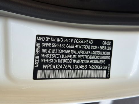 Used 2023 Porsche Panamera Platinum Edition RWD image 49