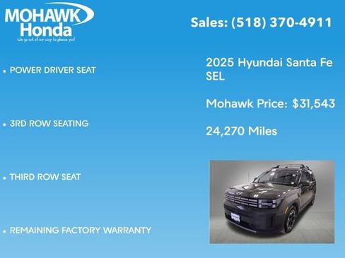 Used 2025 Hyundai Santa Fe SEL image 14