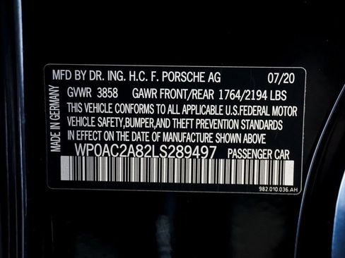 Used 2020 Porsche 718 Cayman GT4 RWD image 20