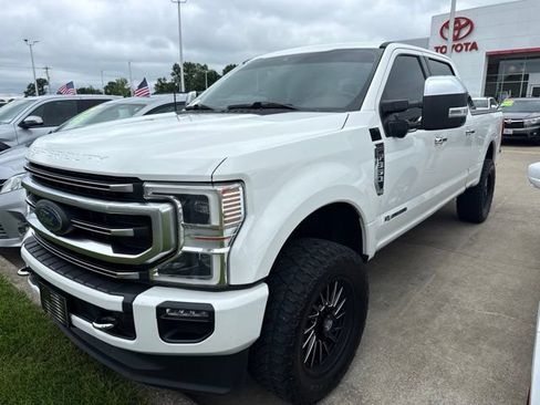 Used 2021 Ford F350 Platinum AWD/4WD image 1
