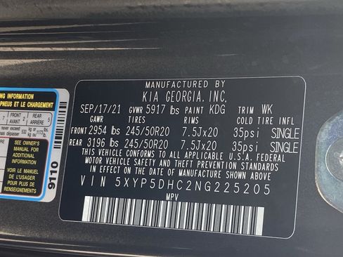 Used 2022 Kia Telluride SX w/ SX Prestige Package AWD/4WD image 33