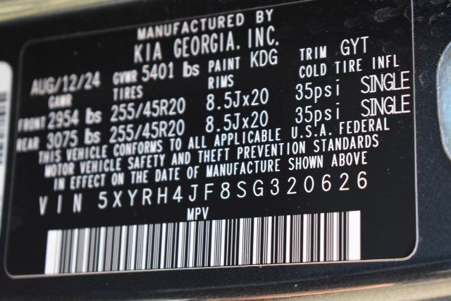 Certified 2025 Kia Sorento EX FWD image 14