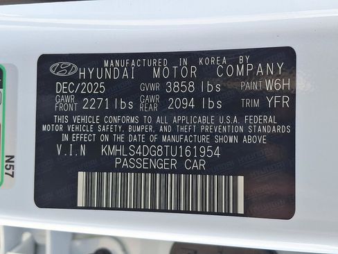 New 2026 Hyundai Elantra SEL Sport Premium w/ Cargo Package FWD image 19