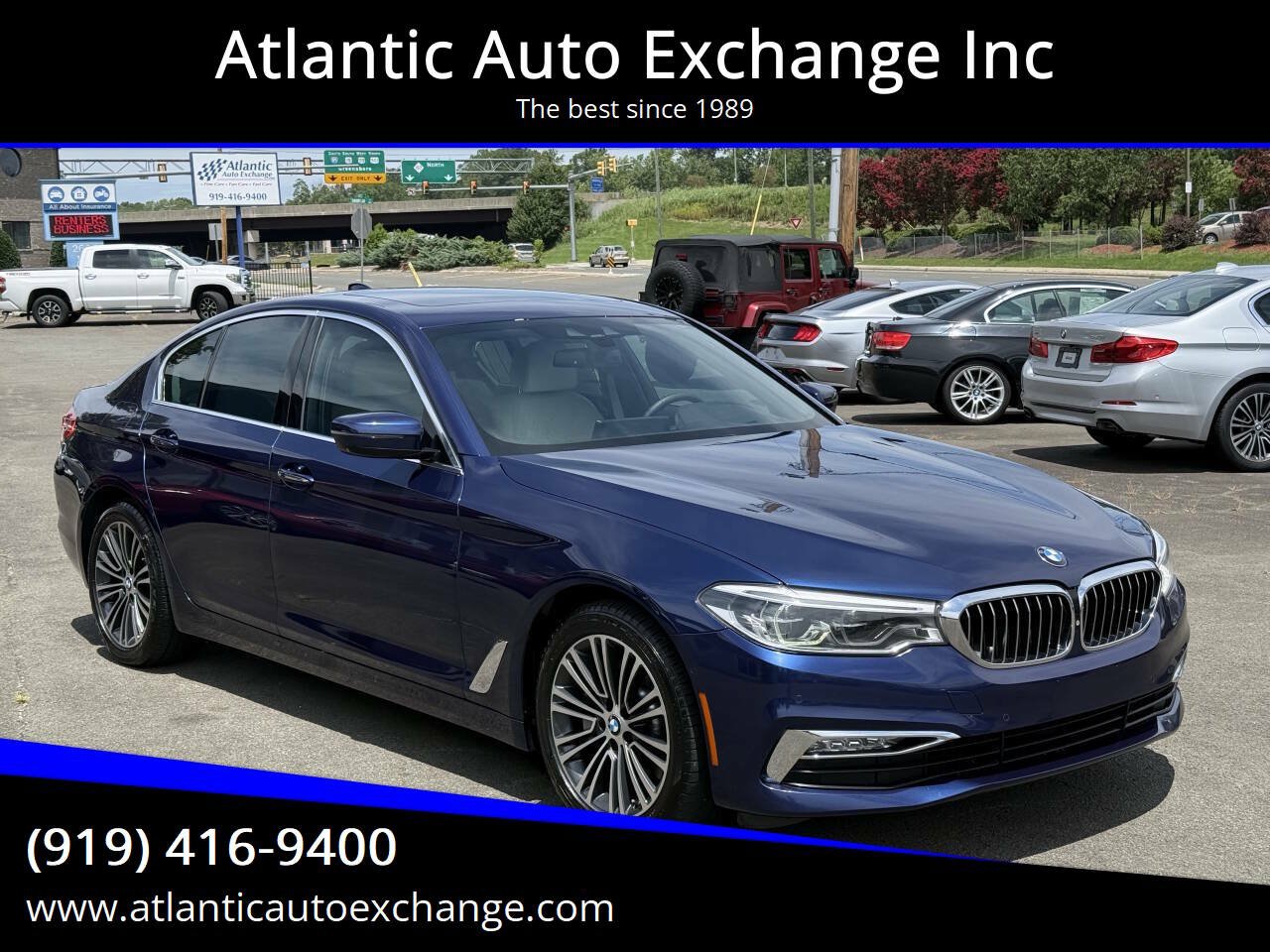 Used 2018 BMW 530i xDrive AWD/4WD image 1