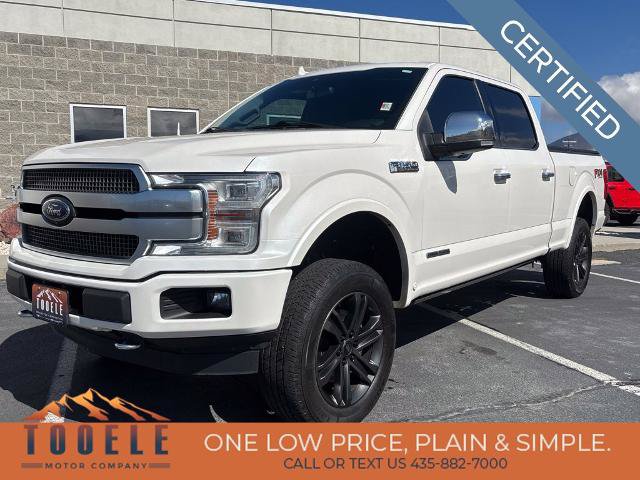 Certified 2019 Ford F150 Platinum w/ Equipment Group 701A Luxury AWD/4WD image 1