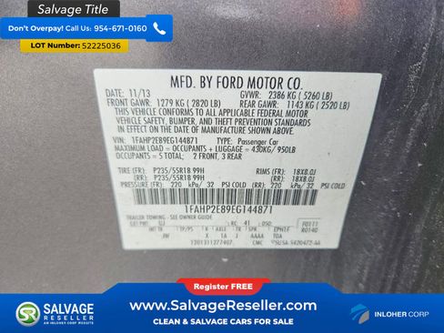 Used 2014 Ford Taurus SEL FWD image 16