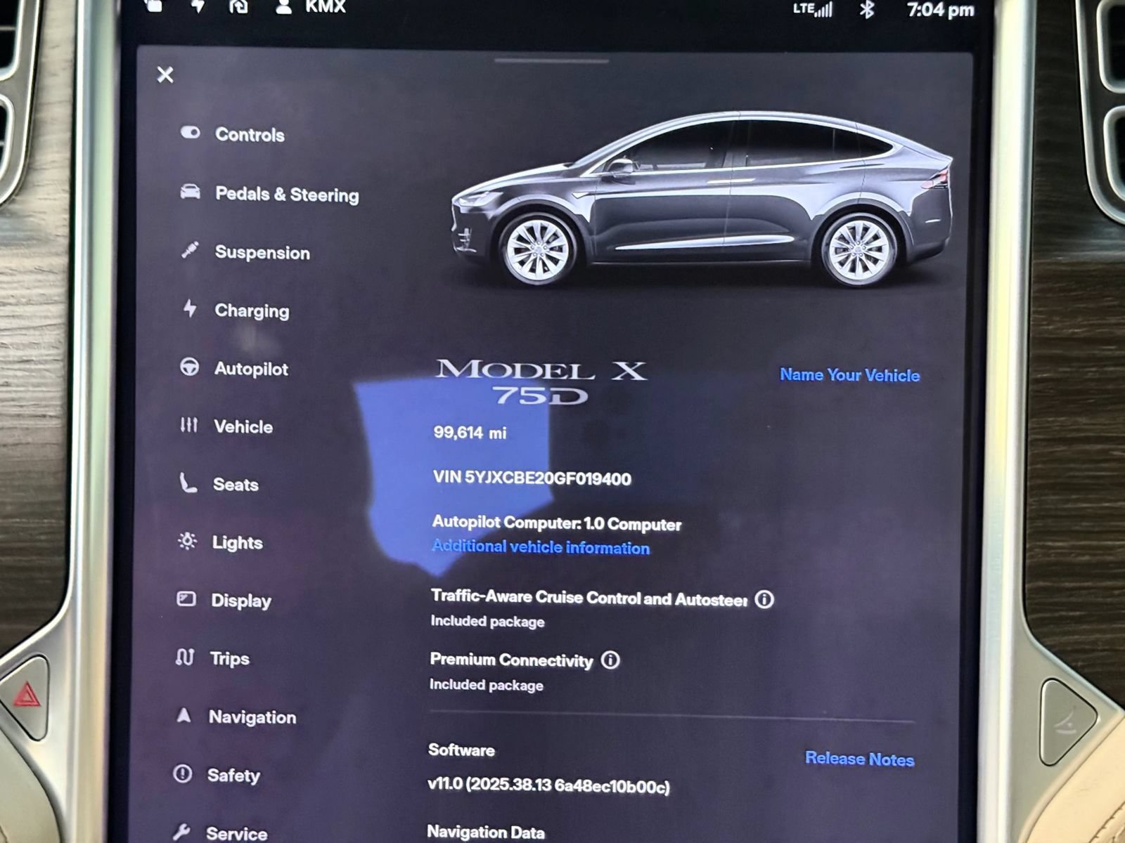 Used 2016 Tesla Model X 75D AWD/4WD image 14