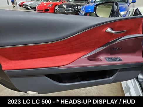 Used 2023 Lexus LC 500 Coupe w/ Sport Package RWD image 8