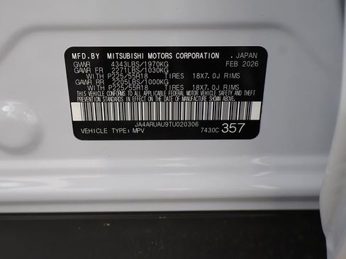 New 2026 Mitsubishi Outlander Sport ES AWD/4WD image 42