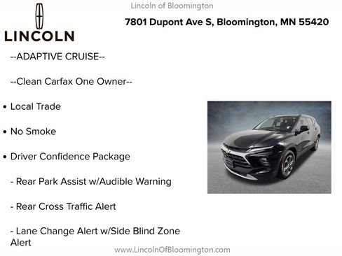 Used 2024 Chevrolet Blazer LT w/ Convenience Package AWD/4WD image 5