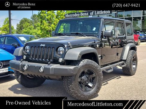 Used 2017 Jeep Wrangler Unlimited Sport w/ Quick Order Package 24S AWD/4WD image 1