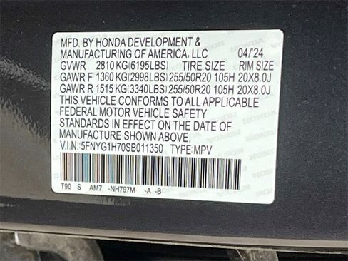 Used 2025 Honda Pilot Touring image 35