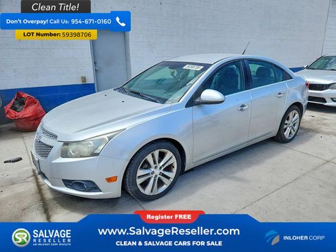 Used 2013 Chevrolet Cruze LTZ FWD image 1