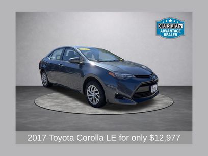 Used 2017 Toyota Corolla LE w/ Carpet Mat Package (TMS)