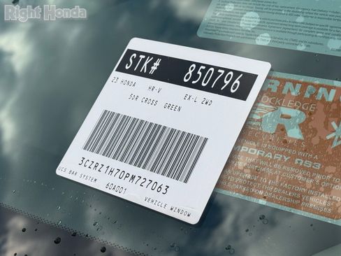 Certified 2023 Honda HR-V EX-L image 34