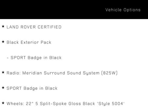 Used 2022 Land Rover Range Rover Sport HSE Dynamic image 10