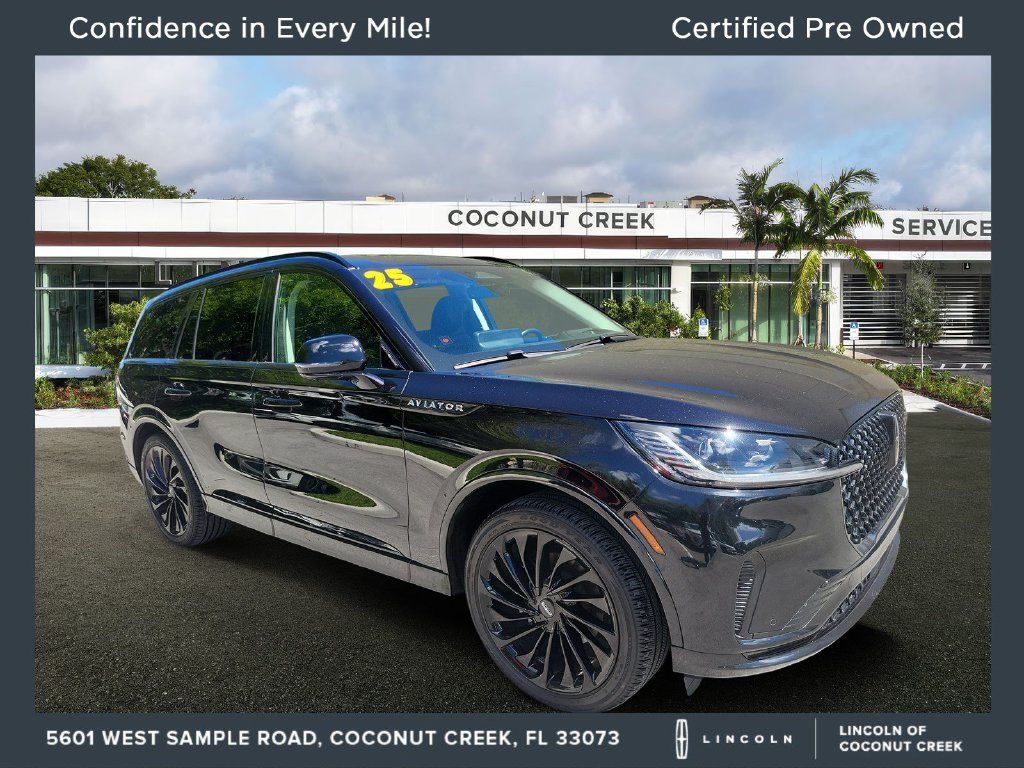Used 2025 Lincoln Aviator Reserve w/ Jet Appearance Package RWD 360° Tour