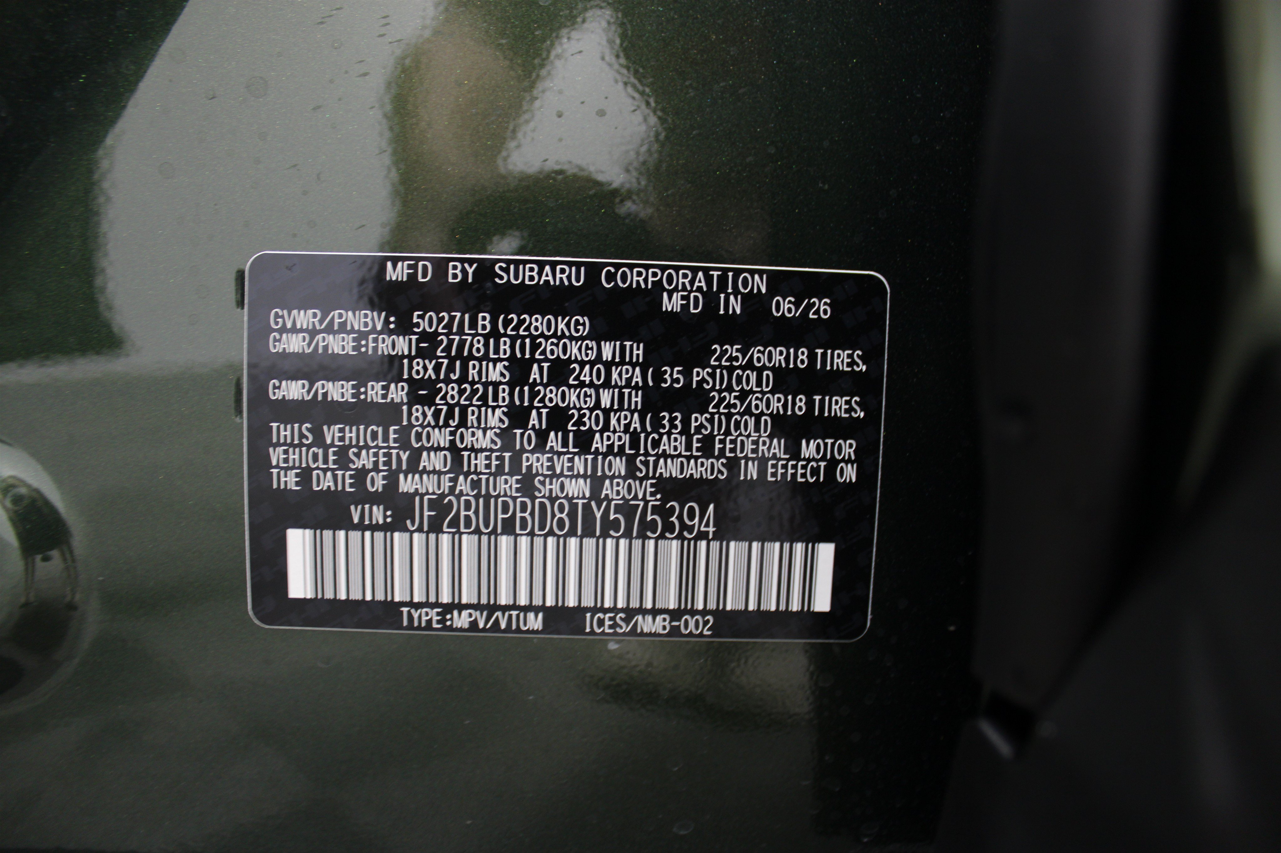 New 2026 Subaru Outback Premium AWD/4WD image 36