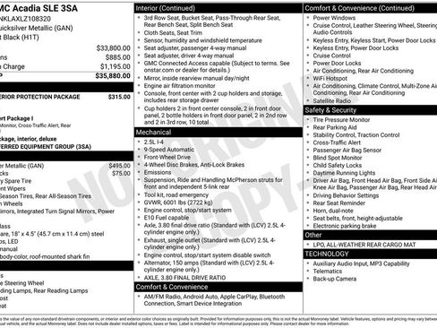 Used 2020 GMC Acadia SLE FWD image 5