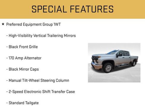 Used 2022 Chevrolet Silverado 2500 W/T w/ WT Convenience Package AWD/4WD image 12