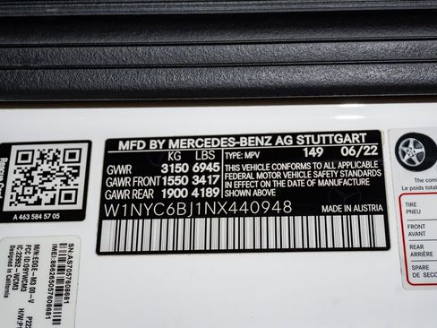 Used 2022 Mercedes-Benz G 550 image 31