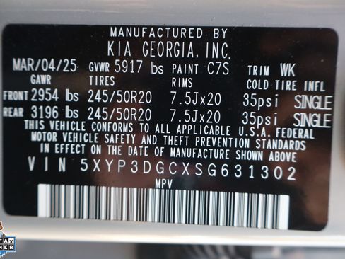 Used 2025 Kia Telluride EX X-Line AWD/4WD image 34