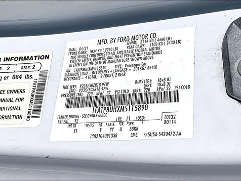 Used 2021 Ford Mustang Premium image 14