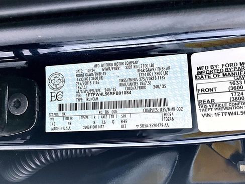 Used 2024 Ford F150 Tremor w/ Equipment Group 402A High image 36