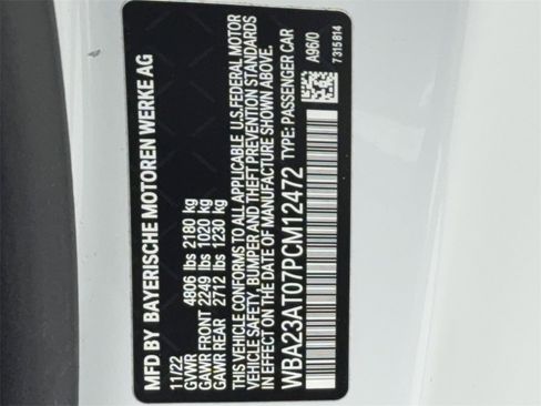 Used 2023 BMW 430i Convertible w/ M Sport Package image 72