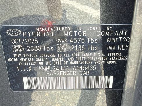 Used 2026 Hyundai Sonata Blue FWD image 28