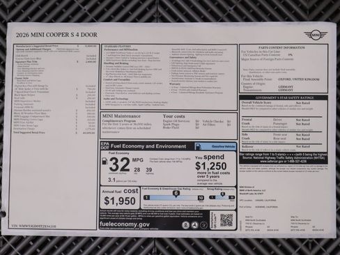 New 2026 MINI Cooper S image 9