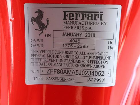 Used 2018 Ferrari 488 Spider RWD image 31