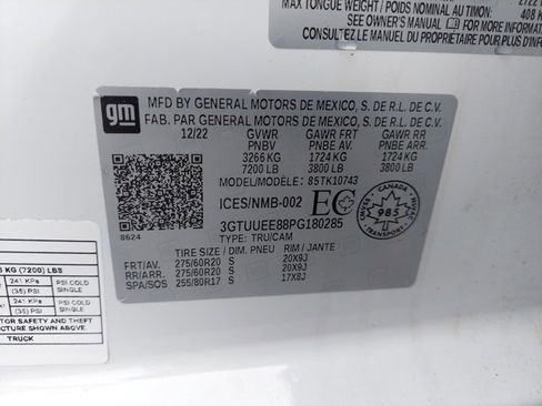 Used 2023 GMC Sierra 1500 AT4 w/ AT4 Preferred Package image 38