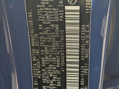 New 2026 Toyota Camry SE image 16