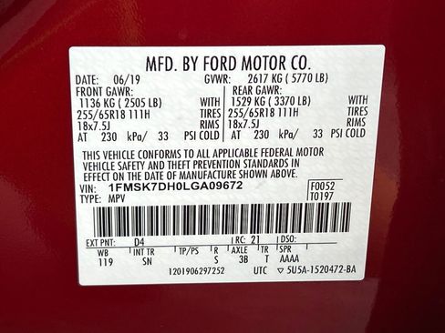 Used 2020 Ford Explorer XLT w/ Equipment Group 202A RWD image 30