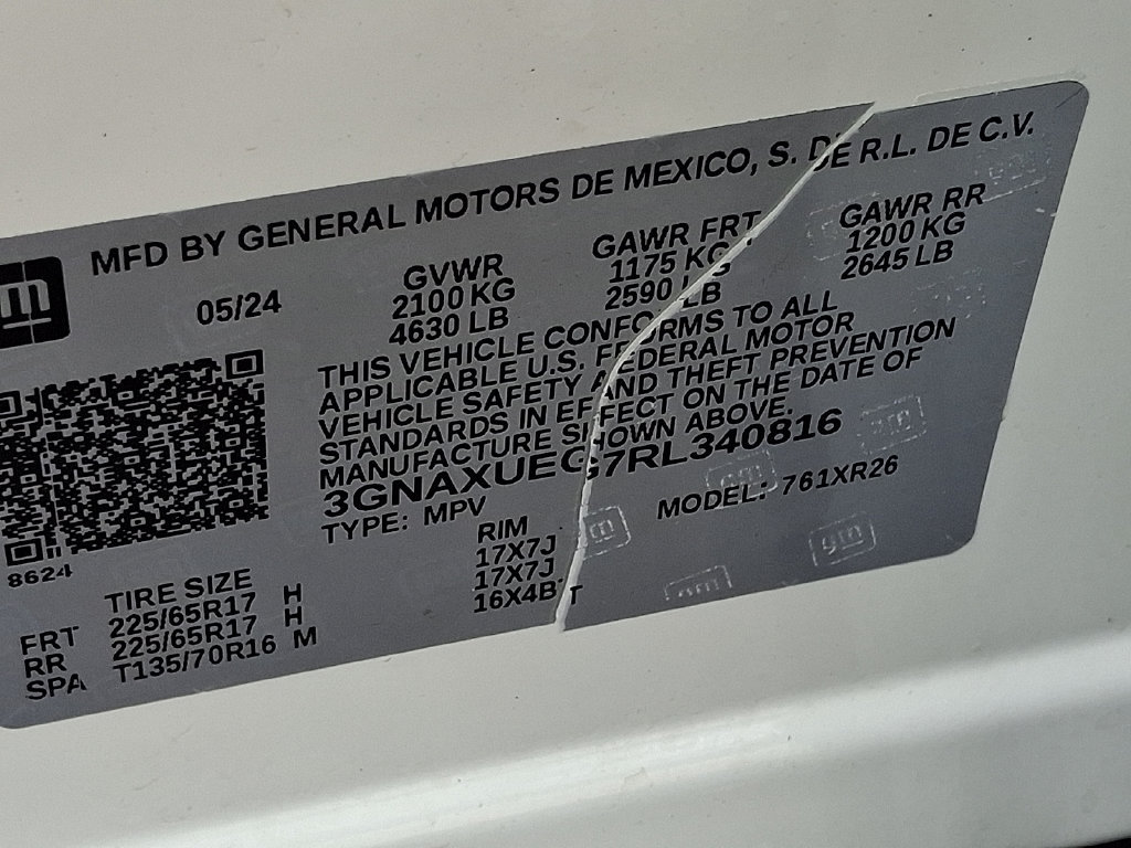 Used 2024 Chevrolet Equinox LT AWD/4WD image 27