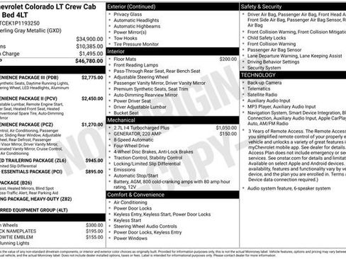 Used 2023 Chevrolet Colorado LT w/ LT Convenience Package III AWD/4WD image 37