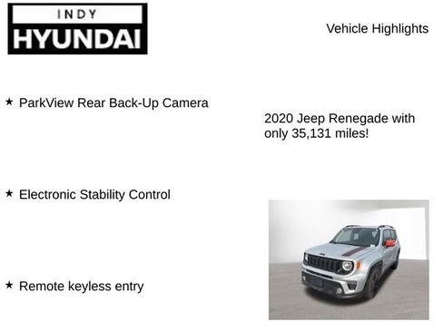 Used 2020 Jeep Renegade Latitude image 8