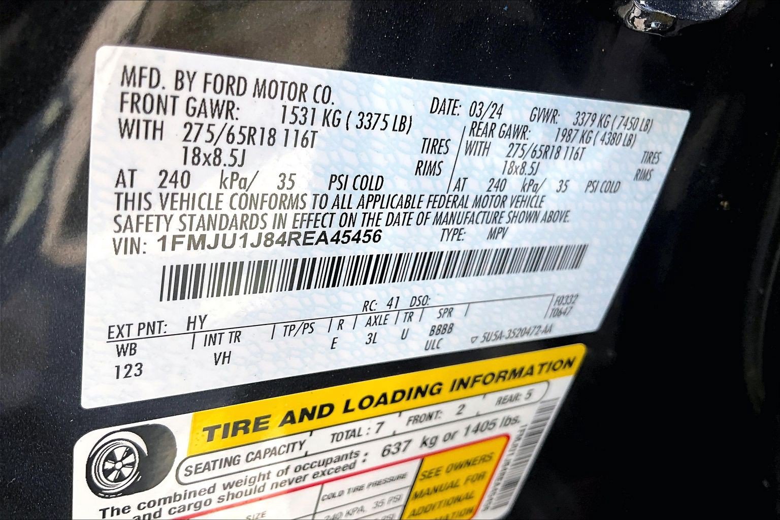Certified 2024 Ford Expedition XLT AWD/4WD image 37