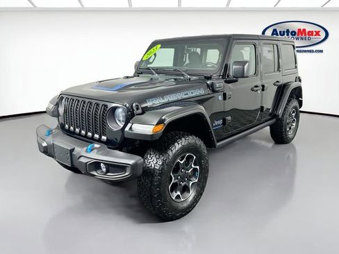 Used 2023 Jeep Wrangler Unlimited Rubicon 4xe w/ Cold Weather Group AWD/4WD image 4