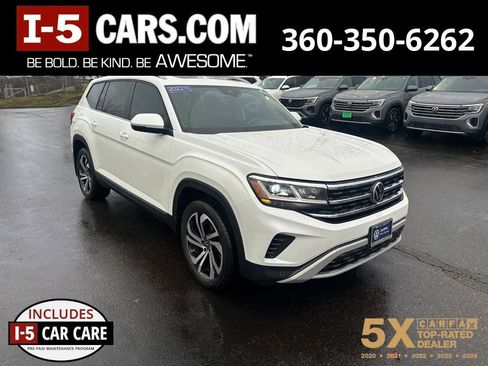 Certified 2022 Volkswagen Atlas SEL image 1
