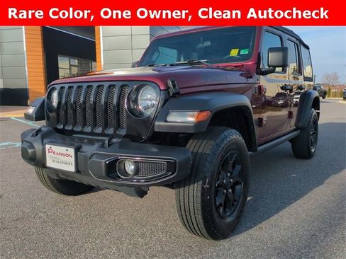 Used 2021 Jeep Wrangler Unlimited Willys image 8