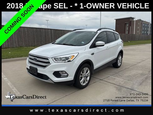 Used 2018 Ford Escape SEL FWD image 1