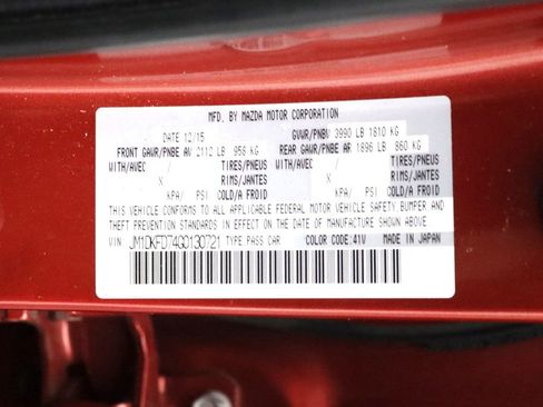 Used 2016 MAZDA CX-3 Grand Touring image 25