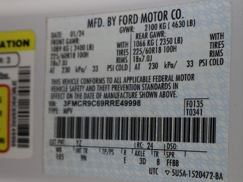 Used 2024 Ford Bronco Sport Outer Banks AWD/4WD image 48
