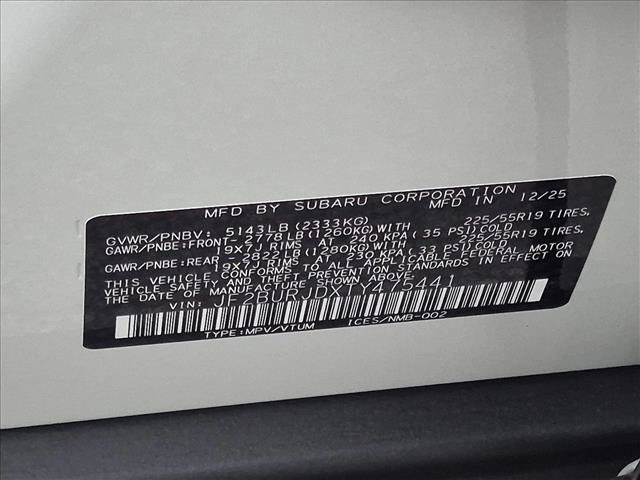 Used 2026 Subaru Outback Touring XT AWD/4WD image 26