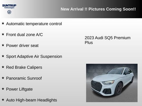Used 2023 Audi SQ5 Premium Plus w/ Premium Plus Package AWD/4WD image 11